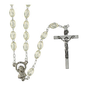 Plastic rosary beads 6 mm