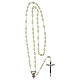 Plastic rosary beads 6 mm s4