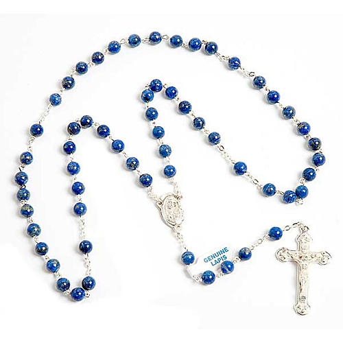Lapis lazuli rosary 1
