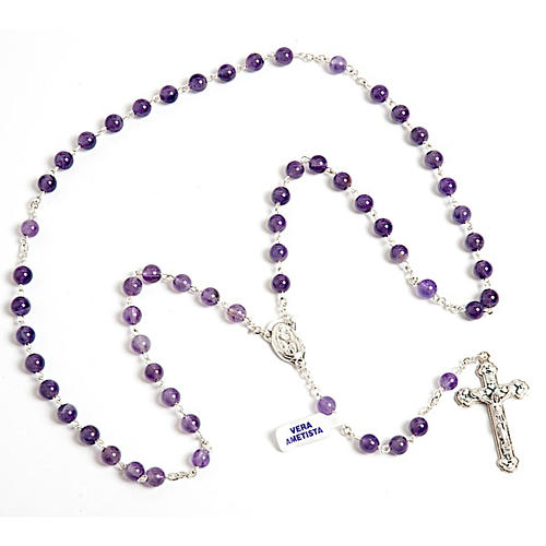 Amethyst rosary 1