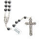 Round beads hematite rosary s5