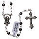 Rosary real hematite with round beads 2 mm s1