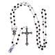 Rosary in hematite with 2x2 mm cube grains s4