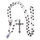 Rosary real hematite cubic beads 2 mm s4