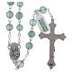 Rosary with grains in genuine aventurine 6 mm s2