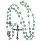 Rosary with grains in genuine aventurine 6 mm s4