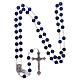 Rosary with lapis lazuli beads of 6 mm s4