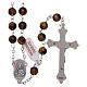 Rosary with grains in genuine tiger eye 6 mm s2