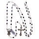 Hematite rosary with square beads 3 mm s4