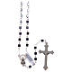 Hematite rosary with square beads 4 mm s2