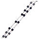 Hematite rosary with square beads 4 mm s3