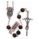 Rosary in tiger's eye 6 mm s2