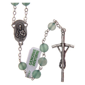 Rosary with aventurine 6 mm