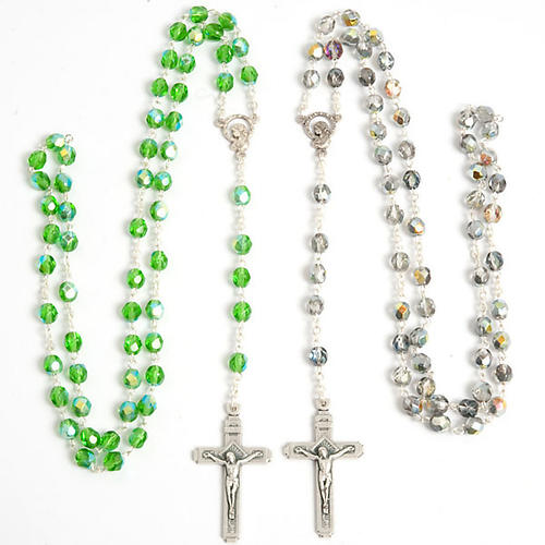 Crystal effect rosary 1