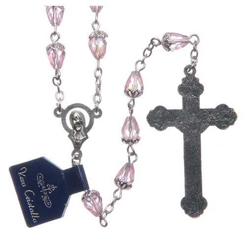 Crystal rosary drop-shaped beads 5