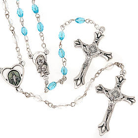 Crystal rosary beads