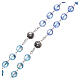 Rosenkranz mit Kristallperlen und einem sprechenden Kreuz Englisch, 8 mm s3