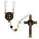 Bronzed rosary Saint Benedict 6 mm s2