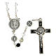 Crystal rosary Saint Benedict 6 mm s2