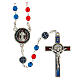 Saint Benedict enameled rosary 6 mm s2