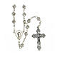 Metal rose-beads rosary s2