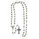 Metal rose-beads rosary s4