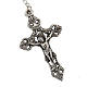 Rosary with metal cross-shaped beads (7 mm) s3