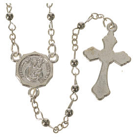 Saint Pio rosary beads, grains 3mm