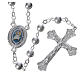 STOCK Rosary beads in metal with Jubilee of Mercy symbol 6mm s1