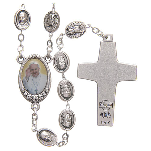 STOCK Rosary beads with Jubilee of Mercy symbol 2