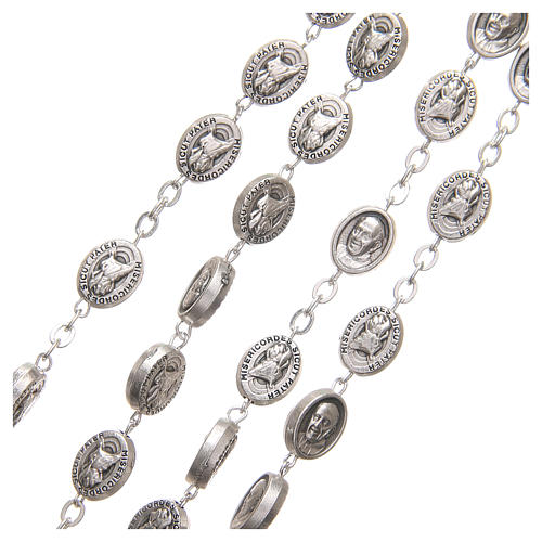 STOCK Rosary beads with Jubilee of Mercy symbol 3