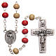 STOCK Rosary beads with Jubilee of Mercy symbol s4