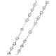 Crystal rosary Fatima 4 mm transparent s3