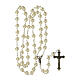 Rosary with pearled beads (8mm) s4