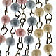 Miraculous Virgin pearl effect rosary s5