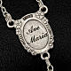 Miraculous Virgin pearl effect rosary s7