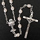 First Communion pearl effect rosary s4