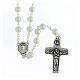 Imitation pearl rosary, Pope Francis s1