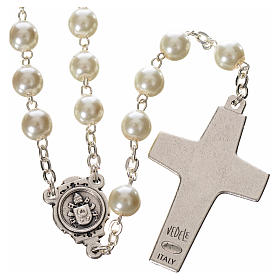 Terços Imitação Madrepérola: Terço imitação madrepérola Papa Francisco Terços Imitação Madrepérola: Terço imitação madrepérola Papa Francisco