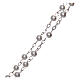 Imitation pearl rosary round beads 4 mm s3