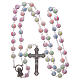 Multicoloured rosary 8mm beads s4