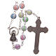 Rosary multicolored beads 8 mm s2