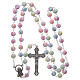 Rosary multicolored beads 8 mm s4