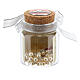 White and red rosary in a glass jar, Confirmation s1