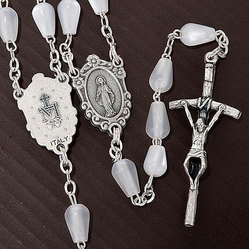 Mother of pearl effect rosary 3