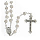 Rosary beads Medjugorje stone Mary and Jesus s2