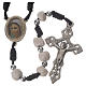 Rosary beads Medjugorje stone and string s1