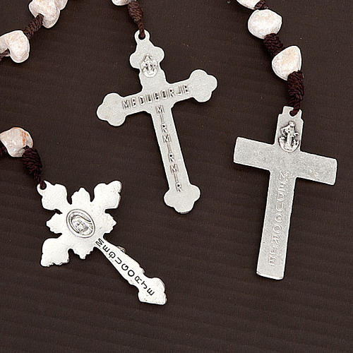 Medjugorje rosary varied crosses 5