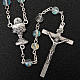 First Communion transparent beads rosary s4