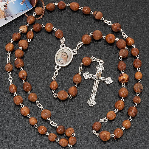 Medjugorje rosary beads seeds metal 2